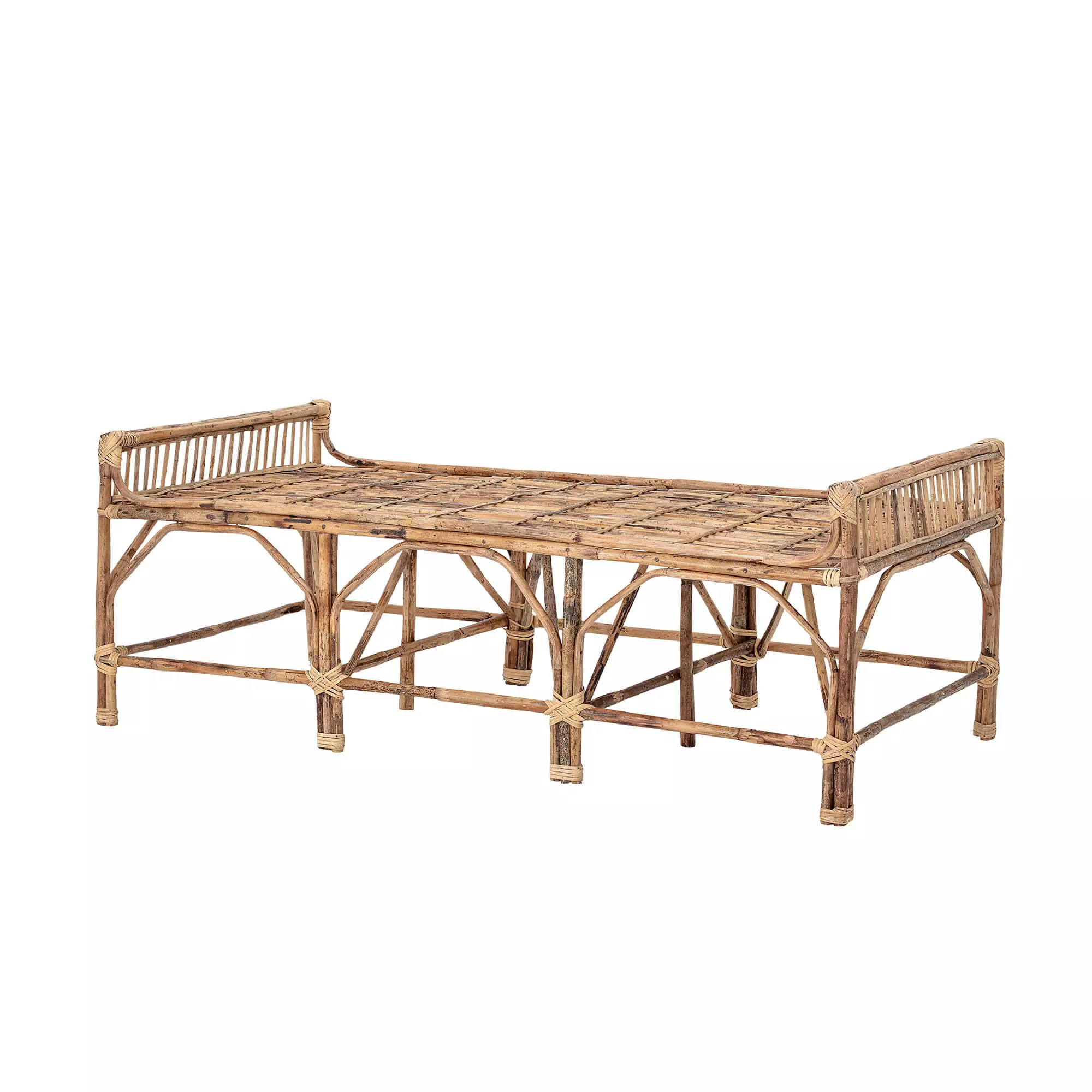 Lavička z přírodní třtiny 2 Lavička z přírodní třtiny