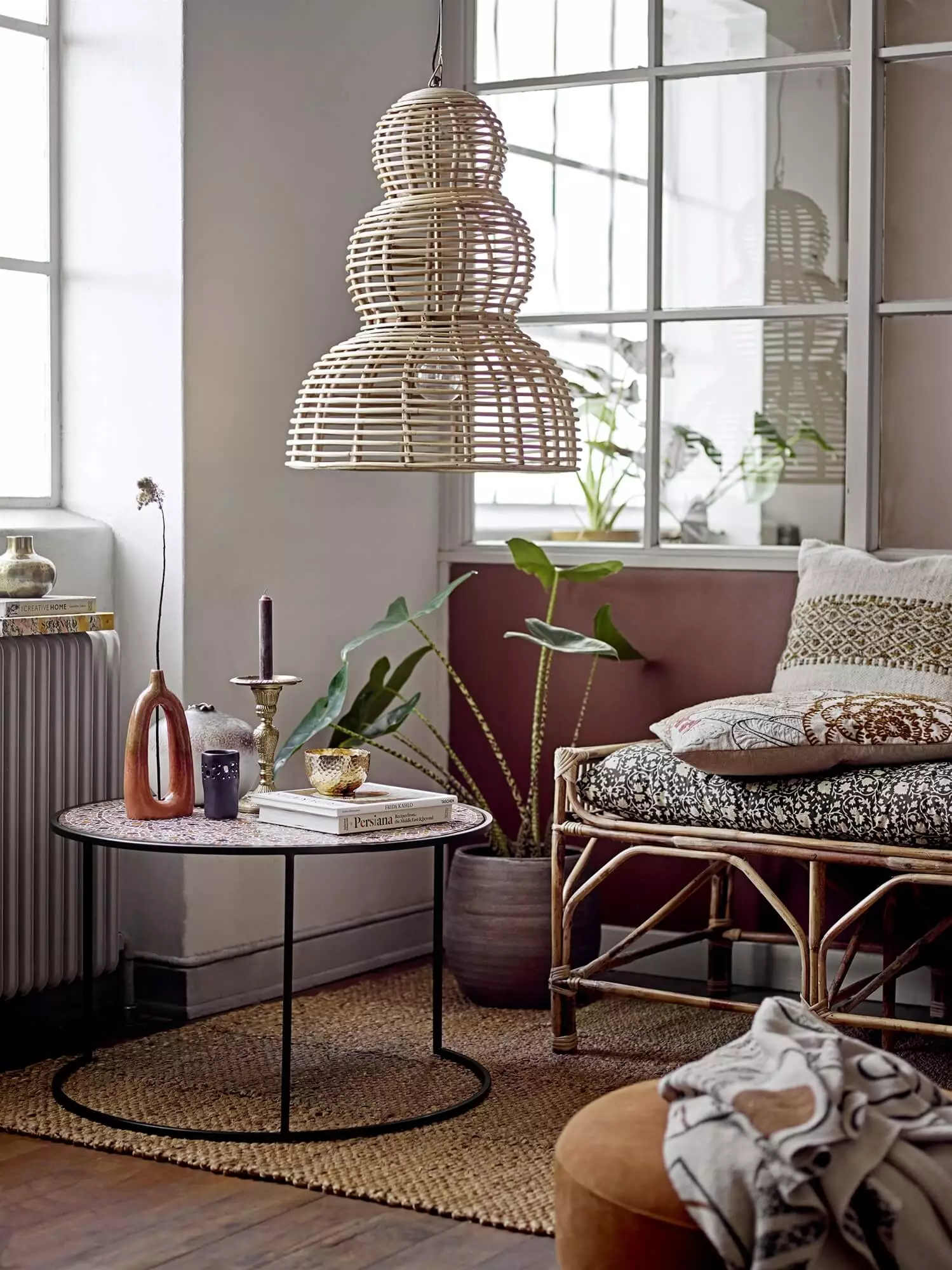 Lavička z přírodní třtiny 4 Lavička z přírodní třtiny