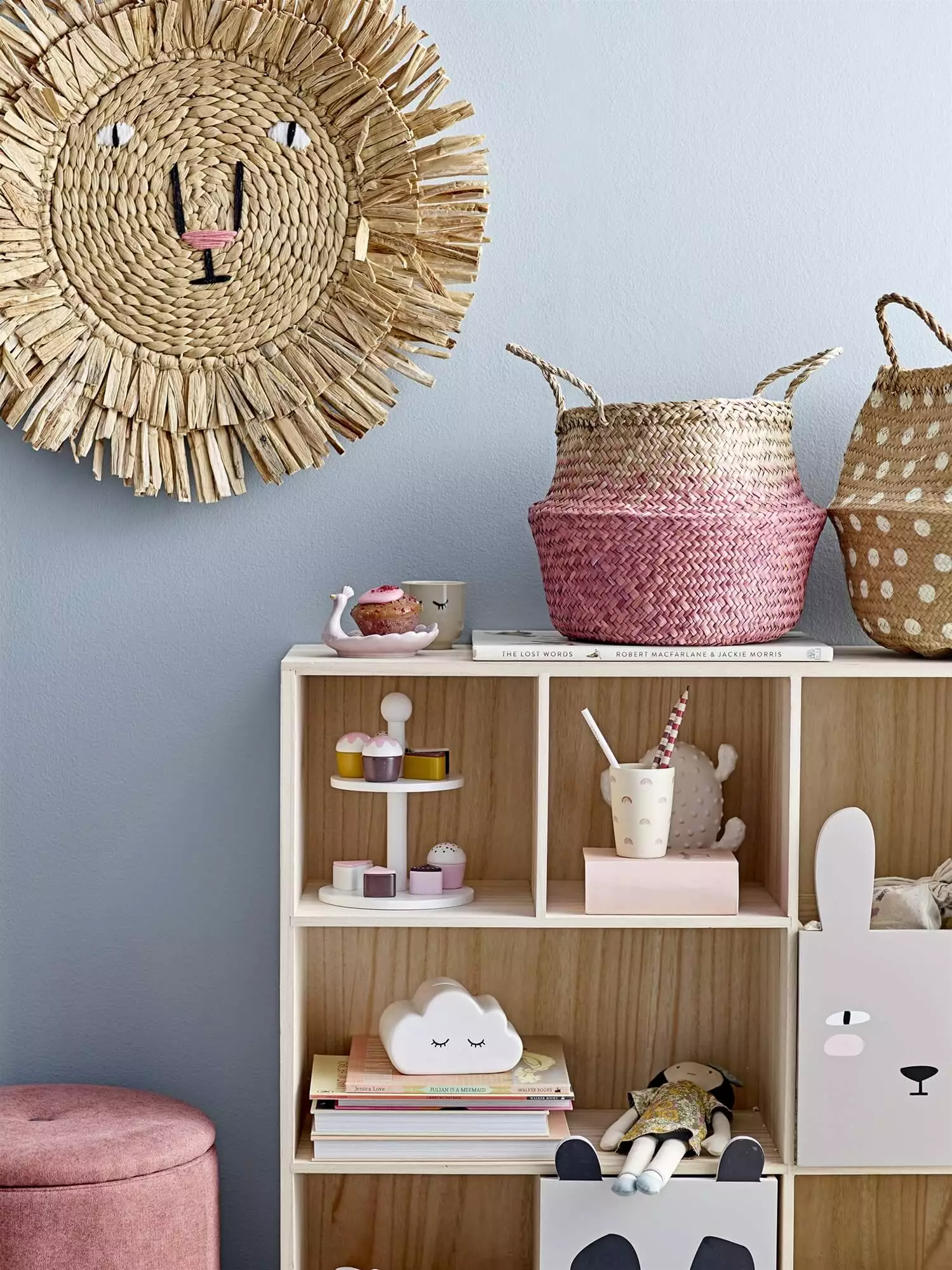 Knihovna se zásuvkami do dětského pokoje 5 Knihovna se zásuvkami do dětského pokoje