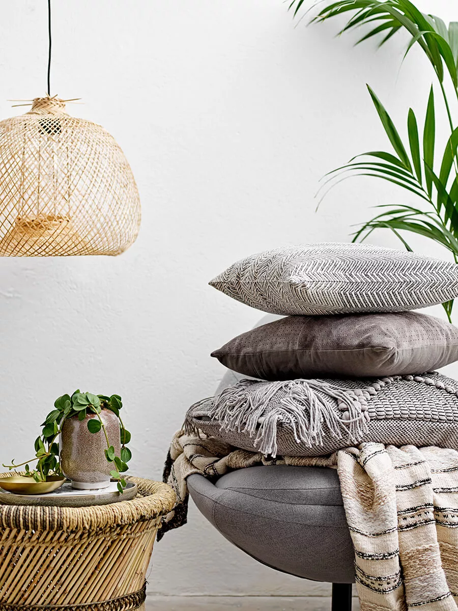 Závěsná lampa bambusová příroda 2 Závěsná lampa bambusová příroda