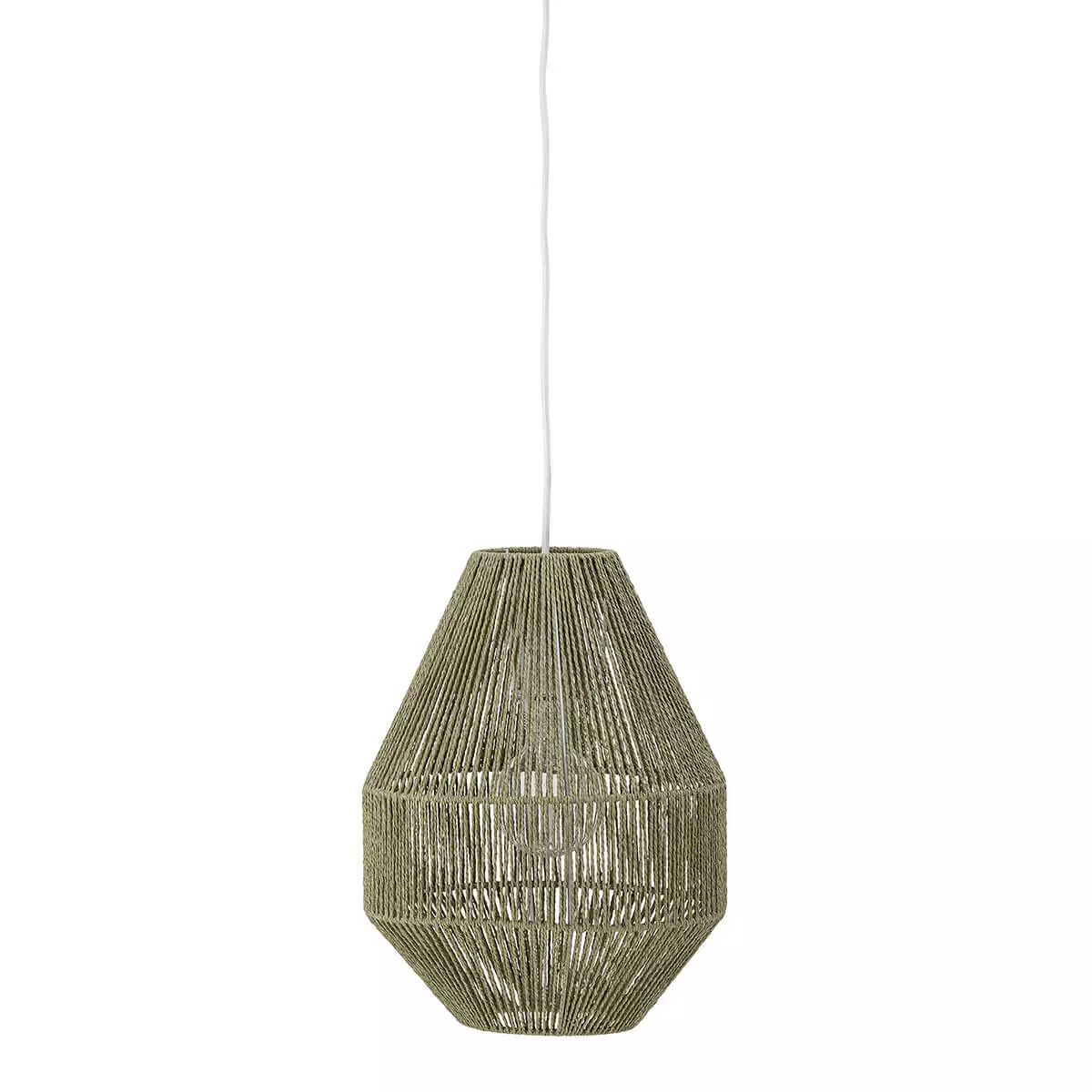 Groene hanglamp papier 1 Groen hanglamp papier