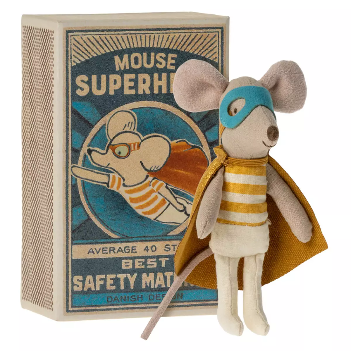 Superhero mouse Maileg 1 Superhero mouse Maileg