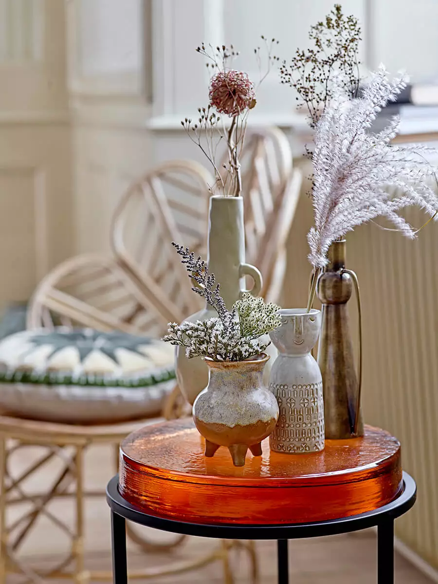 Vază albă din gresie 3 Vază albă din gresie