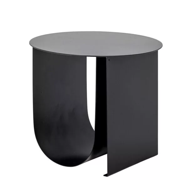 Sidetable - zwart - metaal