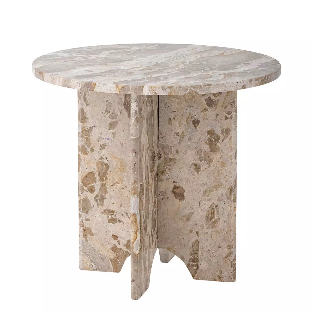 Side table - brown - marble 4 Side table - brown - marble