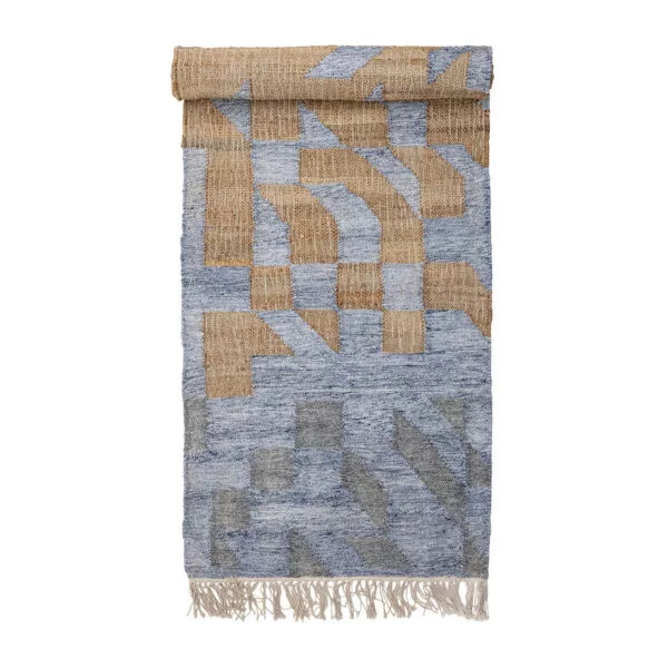 Běhoun Koberec Modrá juta