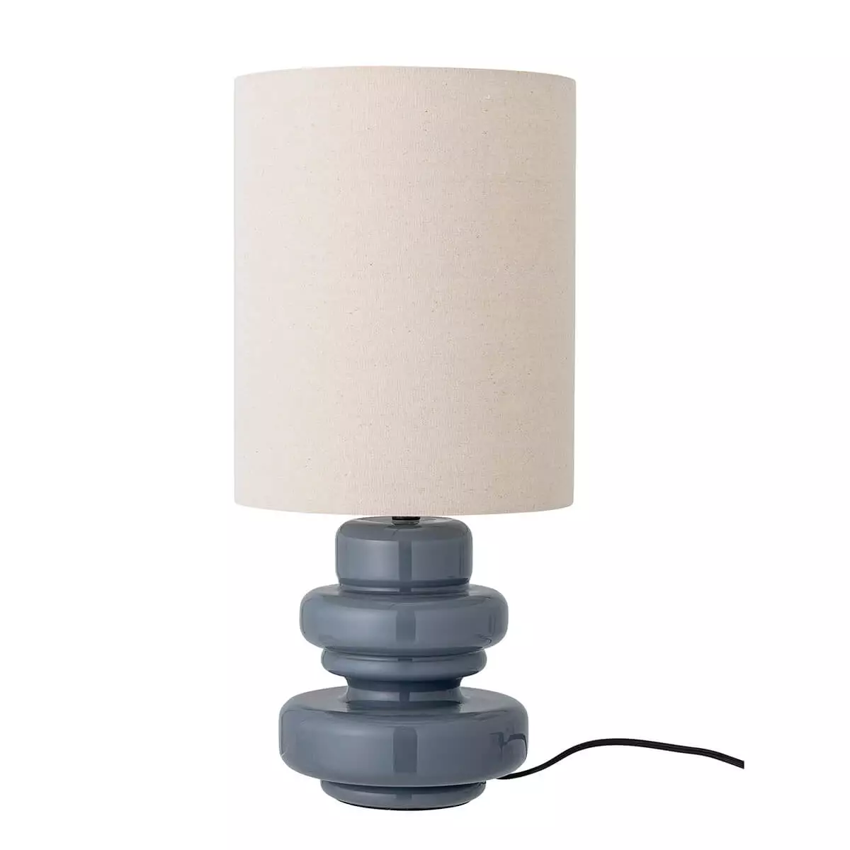 Stolní lampa, modré sklo 1 Stolní lampa, modré sklo