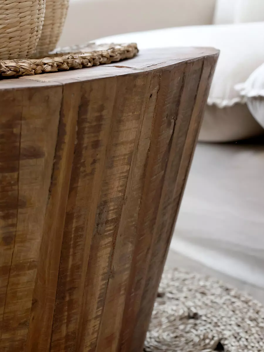 Grimaud Salontafel 4 Grimaud salontafel van teruggewonnen hout