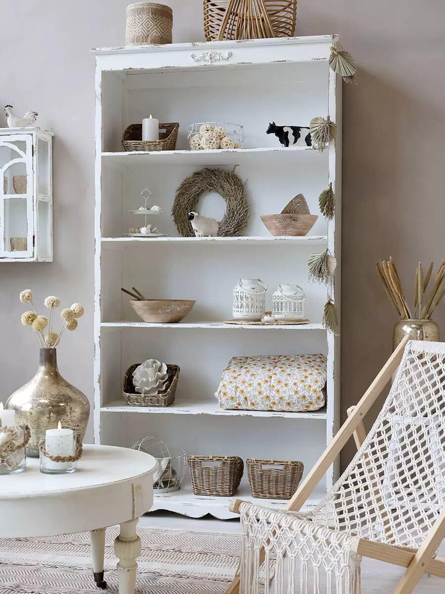 Regał biały 3 Shelving Unit white - obrazek 3