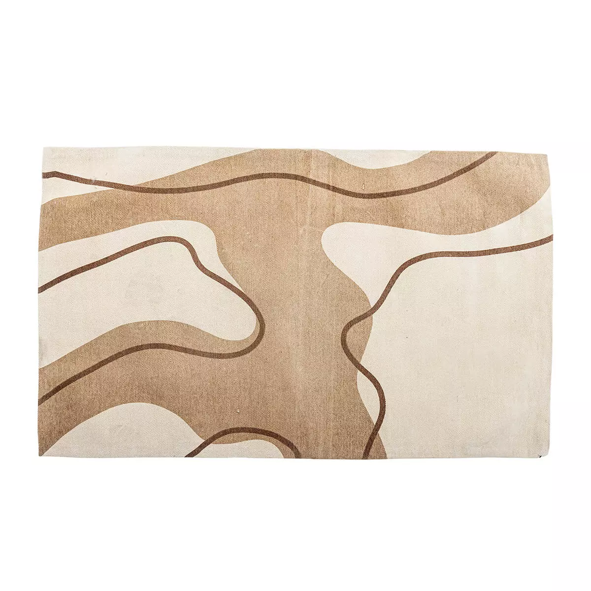 Brauner Baumwollteppich 2 Brown Cotton Rug - Bild 2