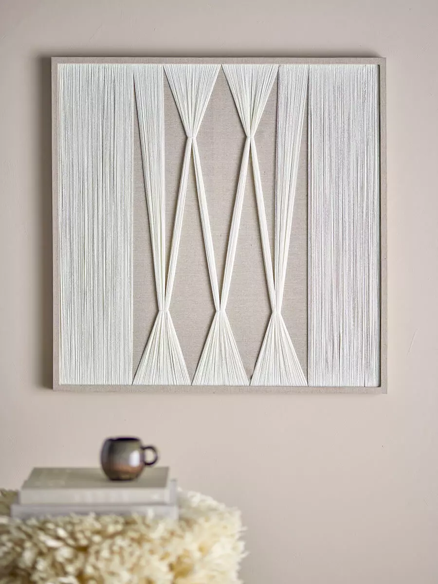 Bavlněné dekorace na zeď 2 Cotton Wall Decor - Obrázek 2