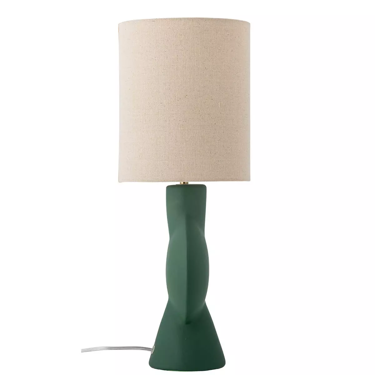Tischlampe grün, Steingut 2 Green Table Lamp, Stoneware - Bild 2
