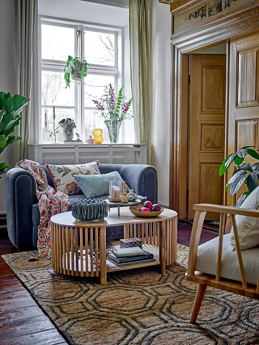 Mangoholz Couchtisch 2 Mango Wood Coffee Table - Bild 2