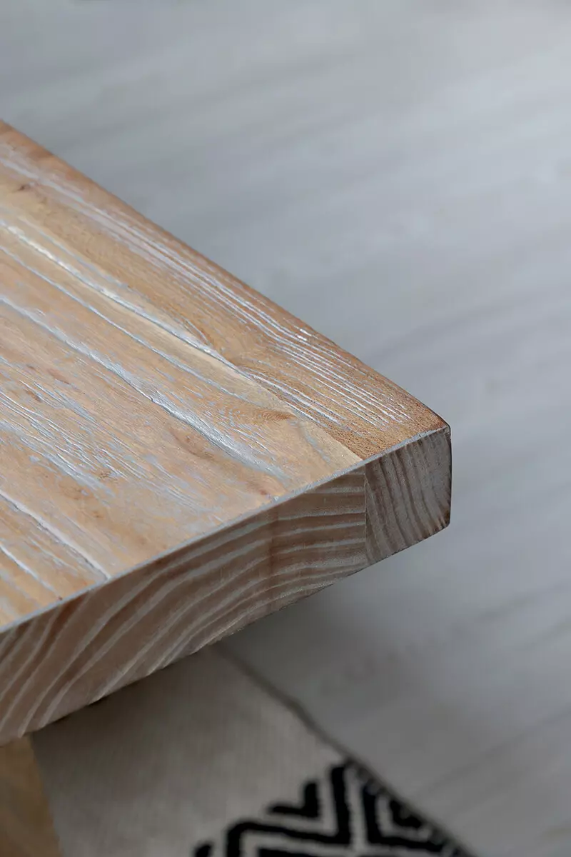 Holzbank 5 Wooden Bench - Bild 5