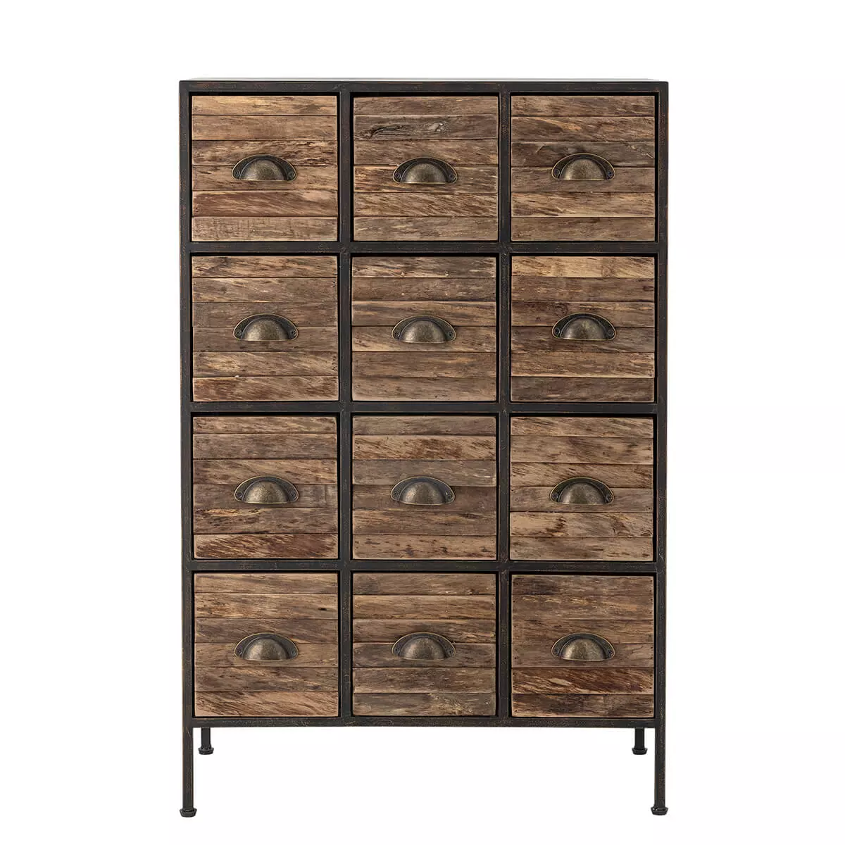 Czarna komoda z szufladami 1 Czarna komoda z szufladami