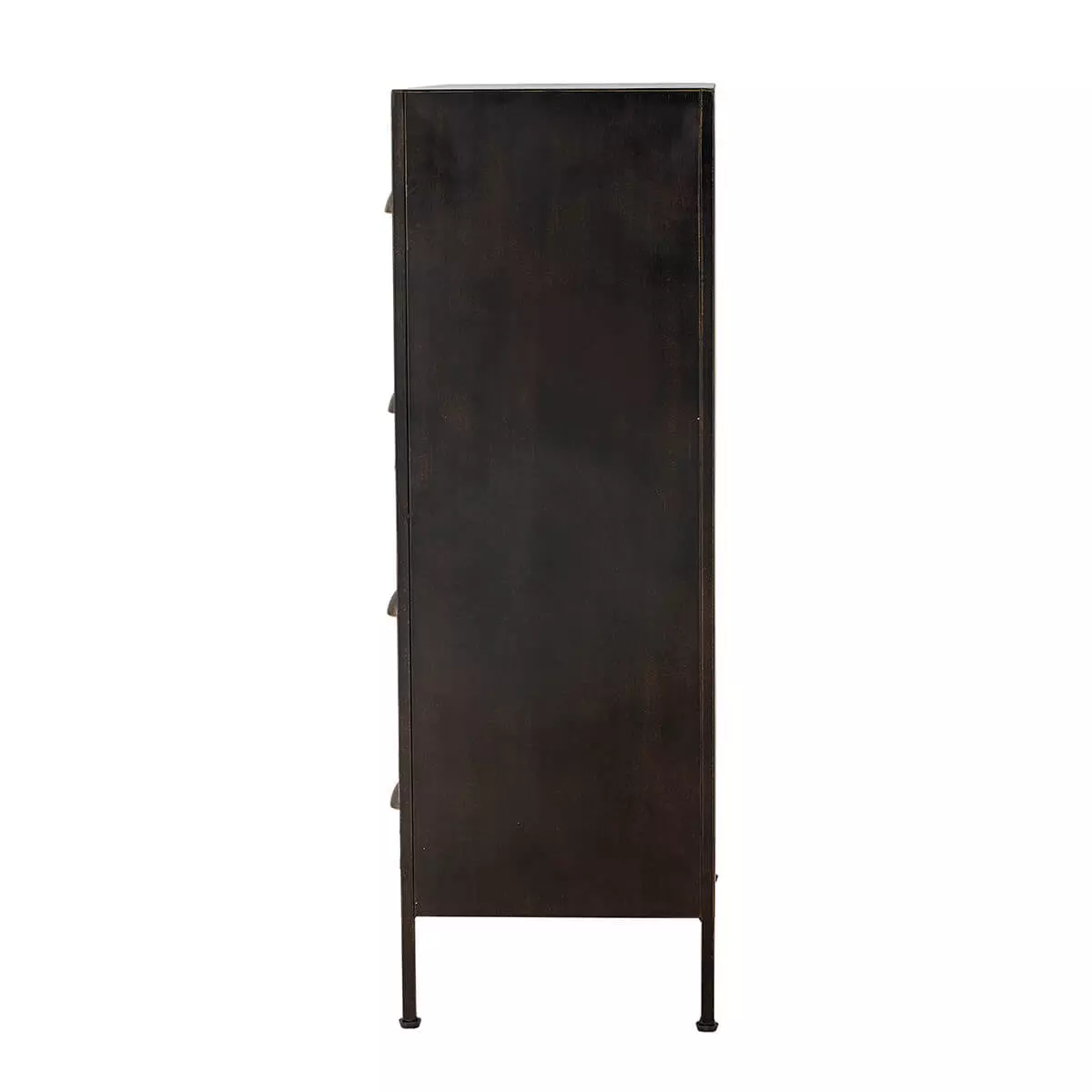 Czarna komoda z szufladami 8 Black Chest of Drawers - obrazek 8
