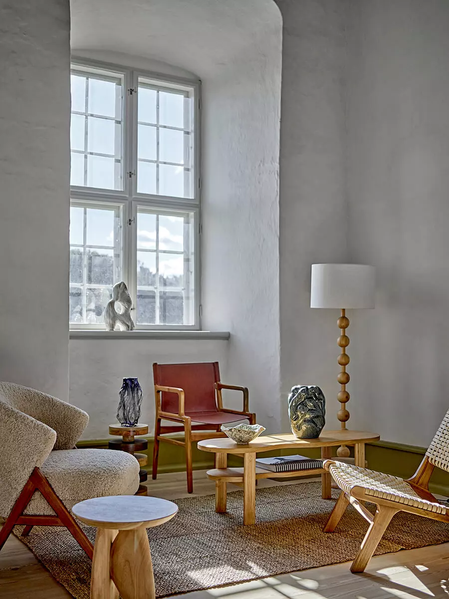 Giacoma Stehleuchte Rubberwood 3 Giacoma Floor Lamp Rubberwood - Bild 3