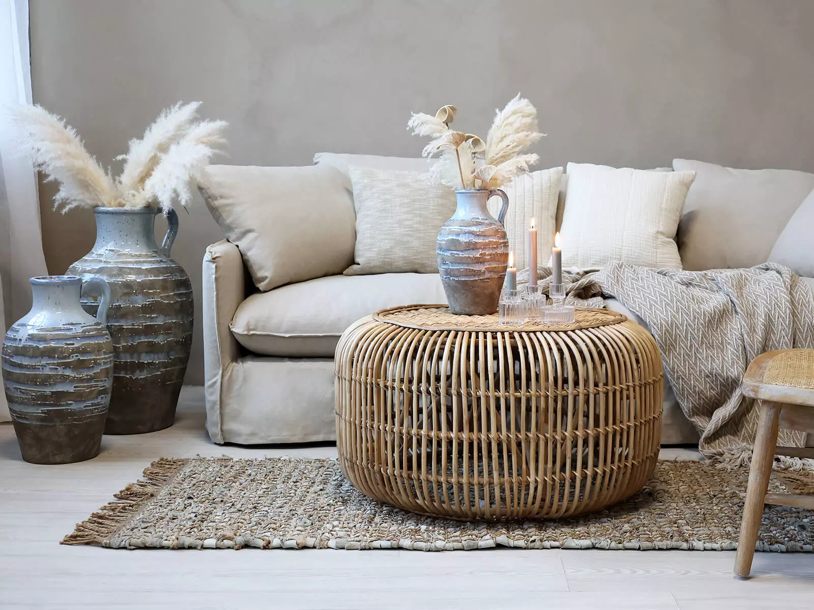 Lounge miza iz ratana 4 Lounge Table Rattan - Slika 4