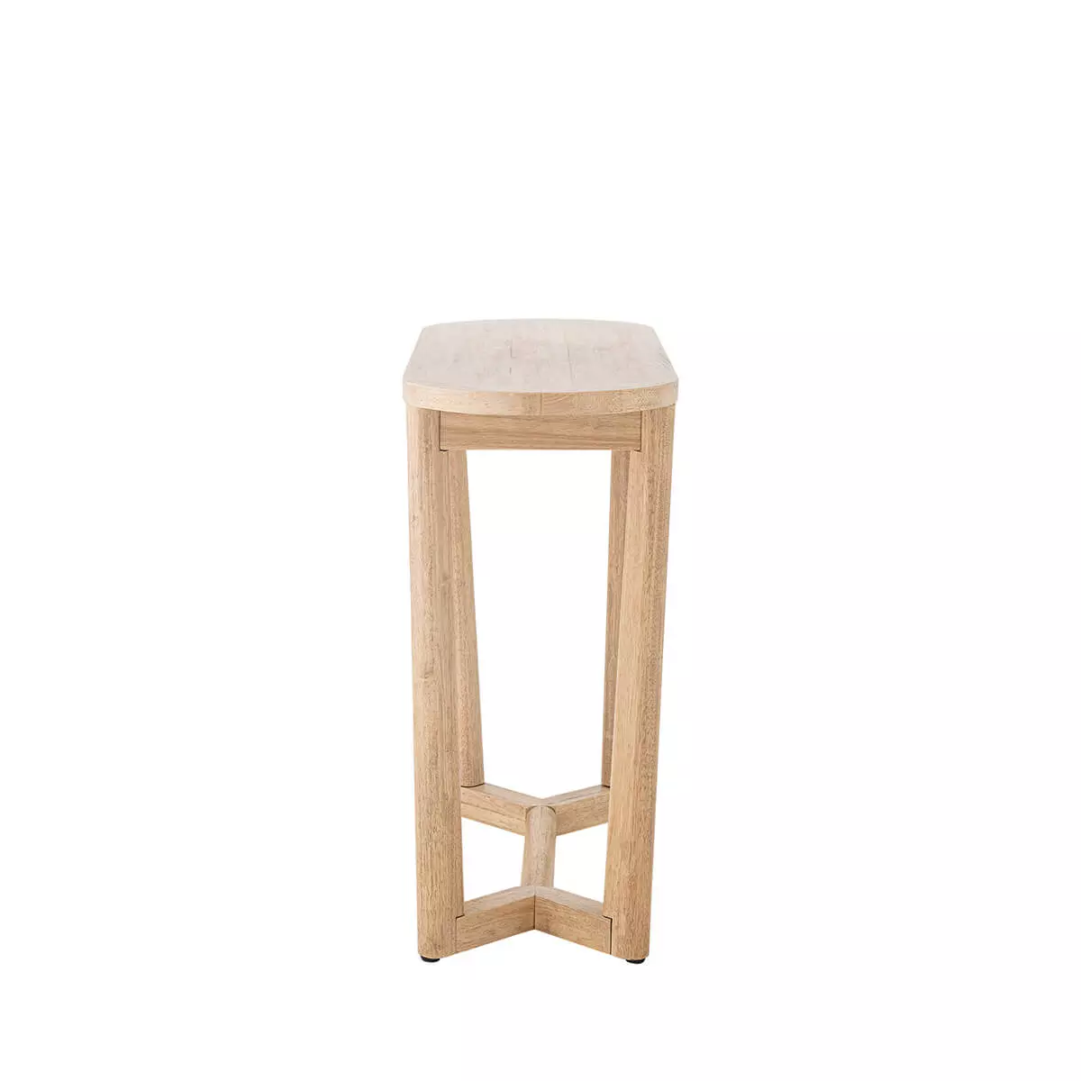 Serrone Konsolentisch, Natur, Kautschukholz 6 Serrone Console Table, Nature, Rubberwood - Bild 6