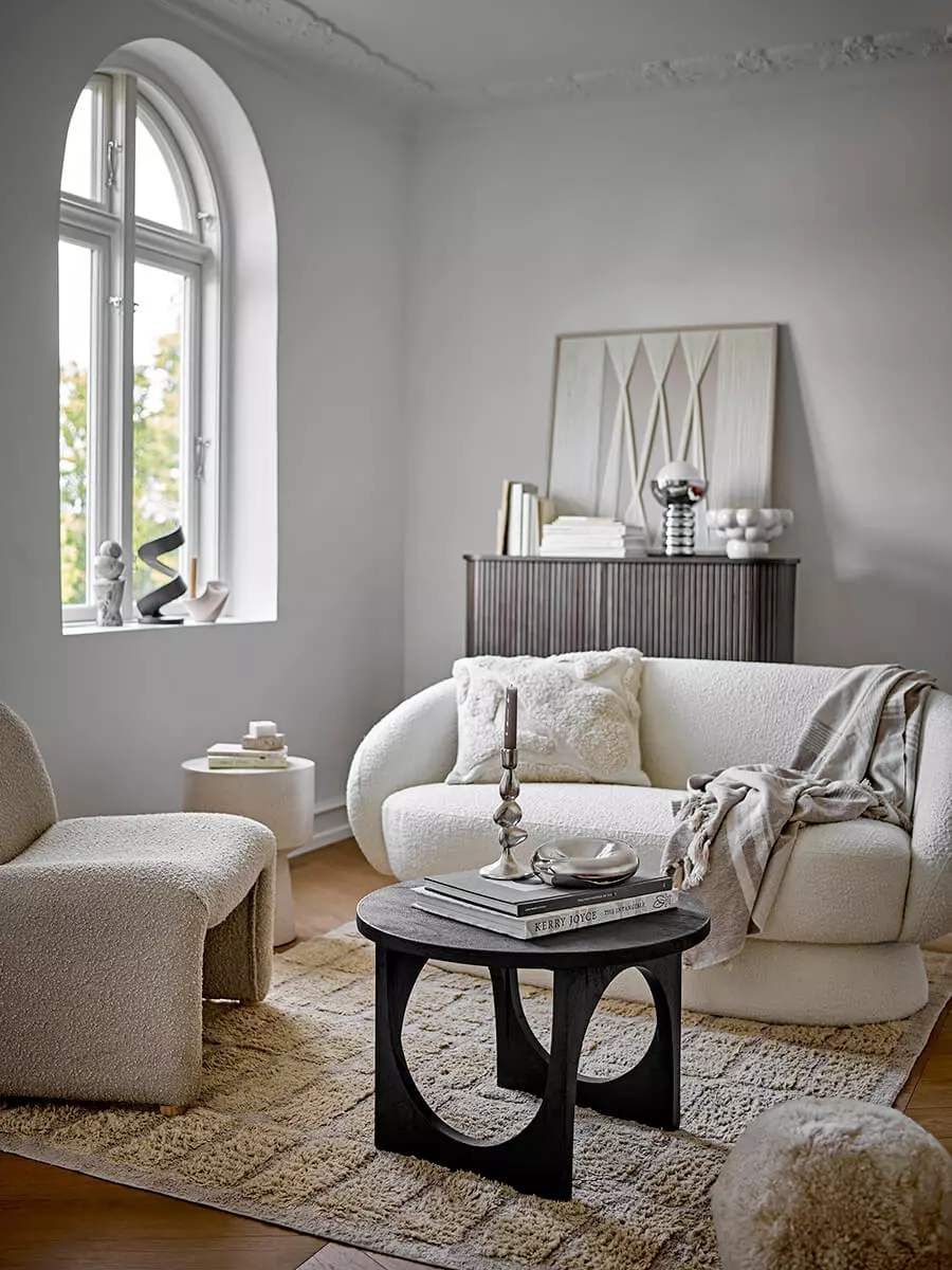 Srebrna lampa stołowa Spike 3 Spike Silver Table Lamp - obrazek 3