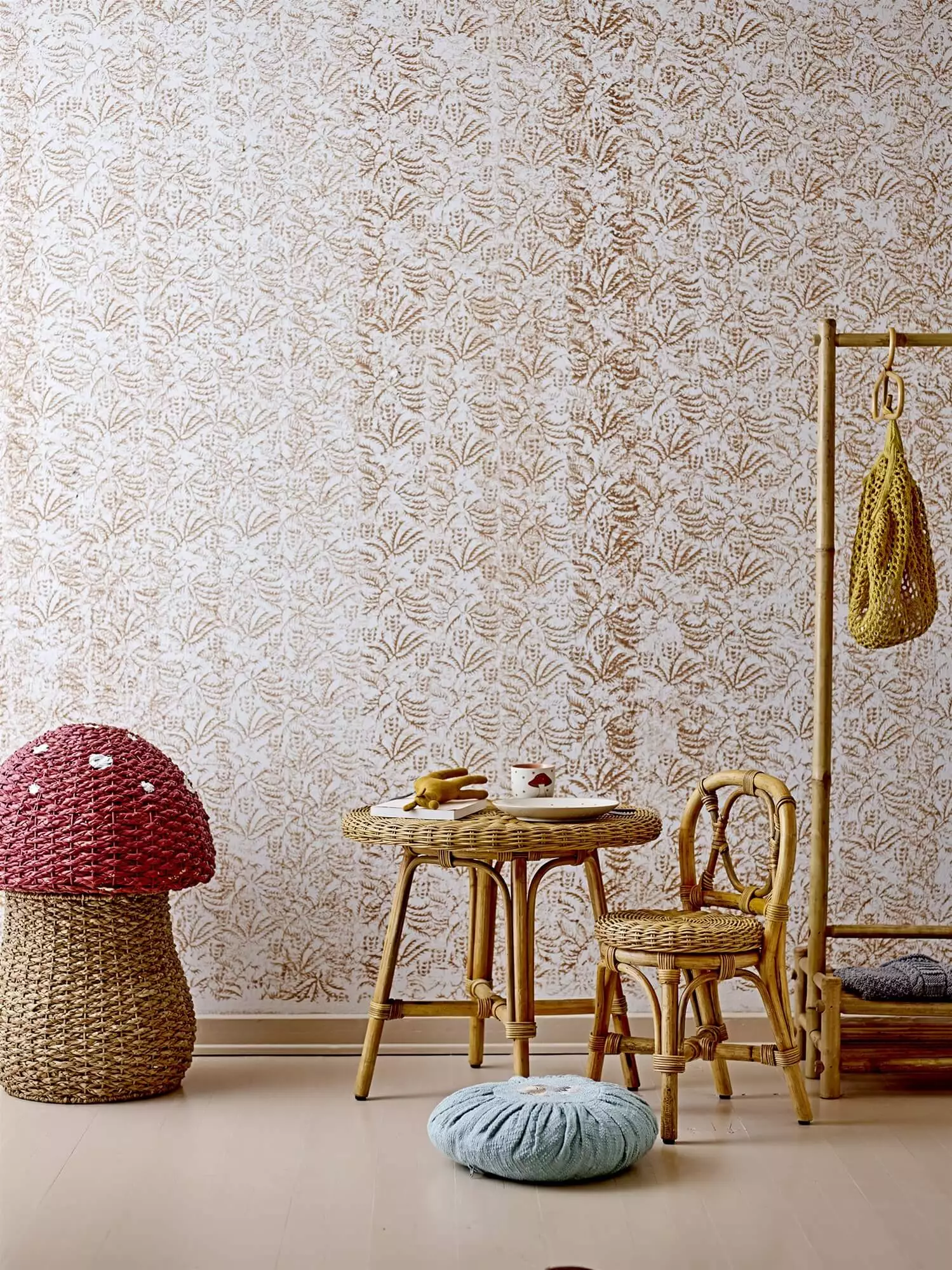 Košara s pokrovom Gobe