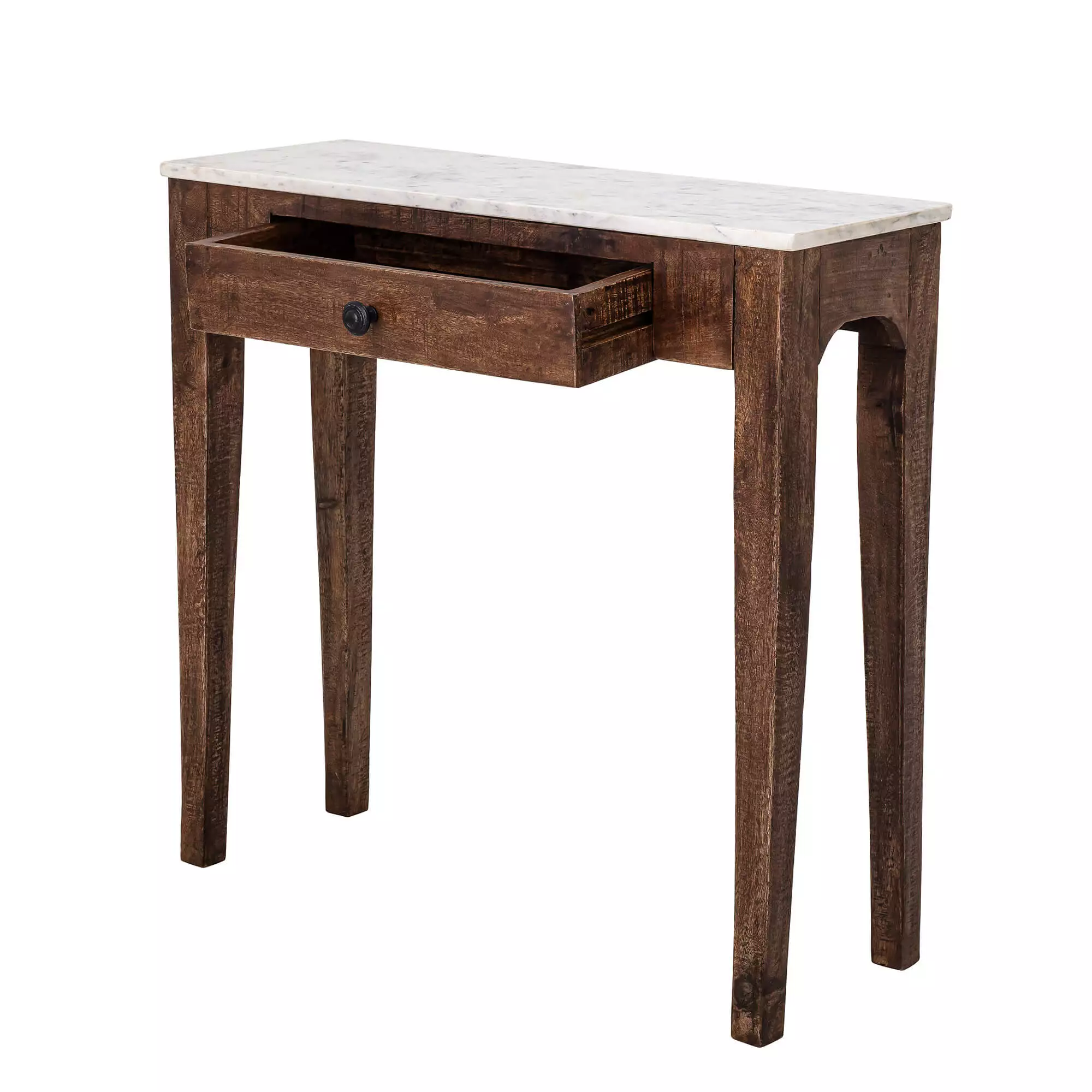 Brown Marble Sidetable