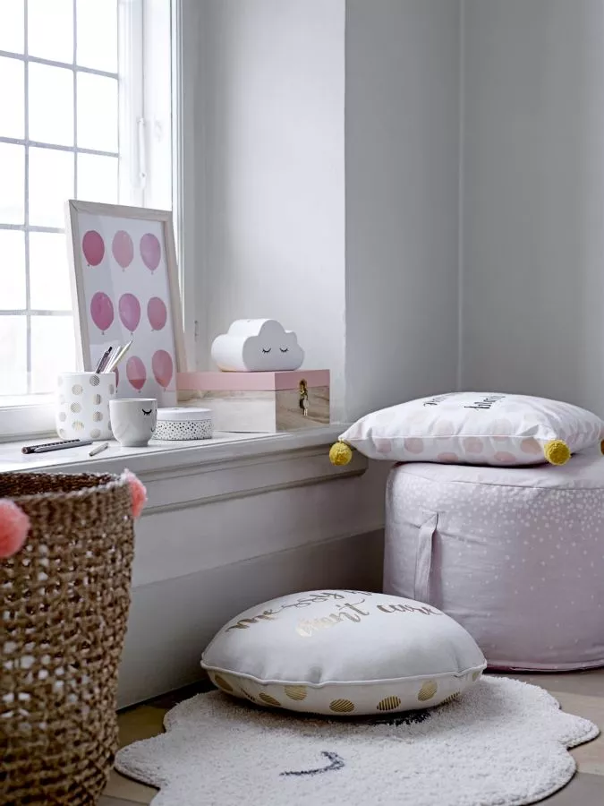 Dywanik w kształcie chmury - beżowy