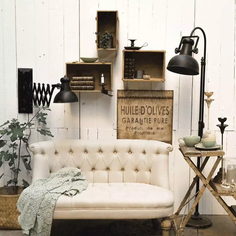 Industrielle Stehlampe