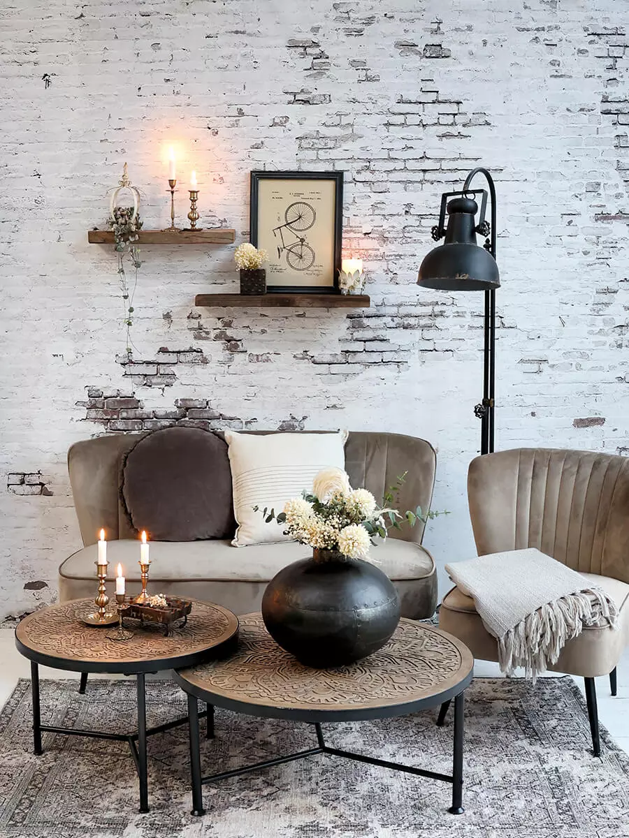 Industrielle Stehlampe