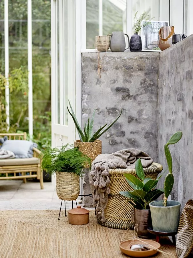 Jutový koberec - příroda