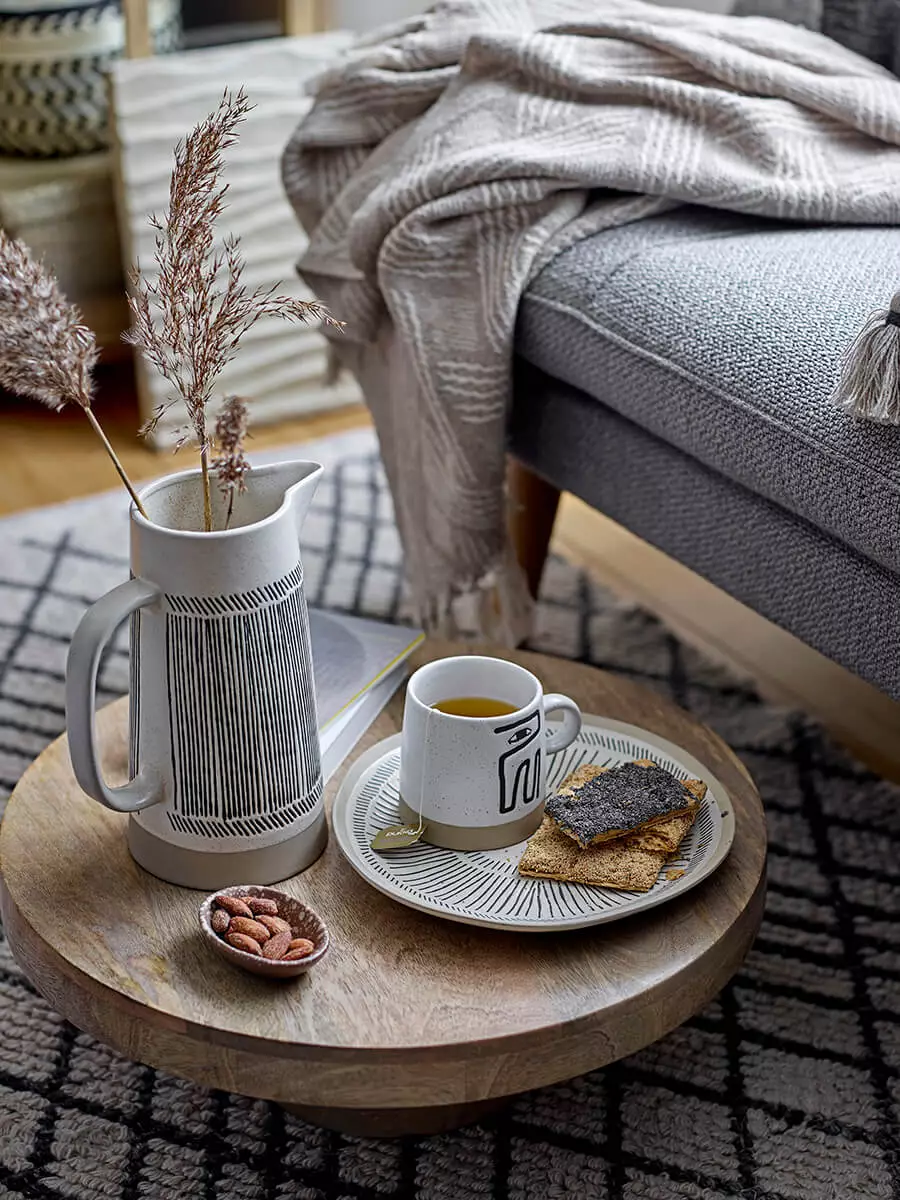 Rjava bombažna odeja 130 x 160 cm