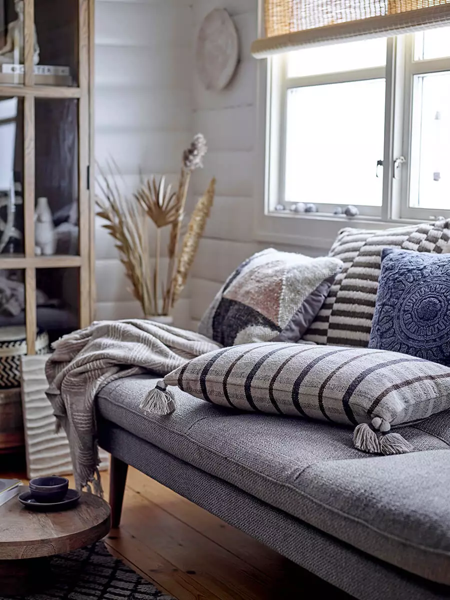 Rjava bombažna odeja 130 x 160 cm