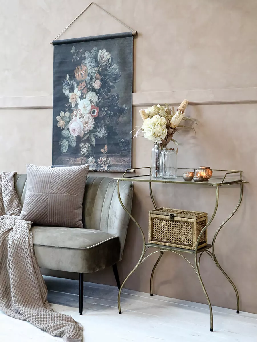Canvas wall art - flower bouquet