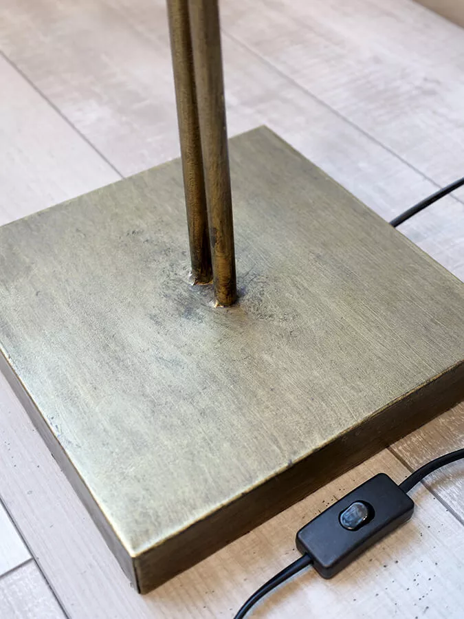 Floor lamp with ginkgo leaves - Image 5