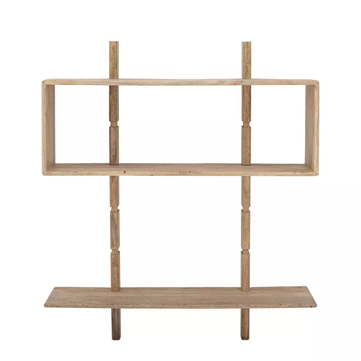 Nástěnná policová jednotka z mangového dřeva