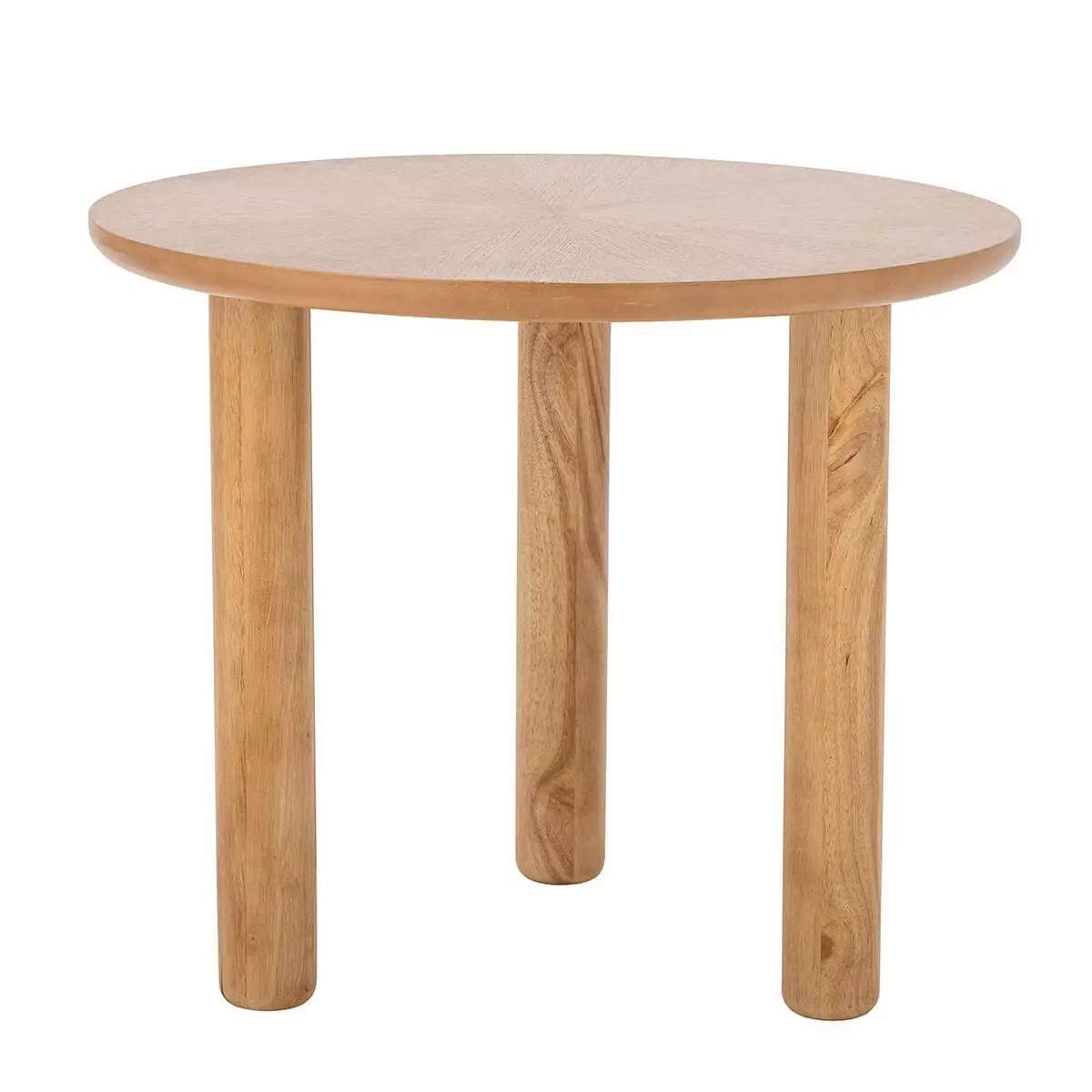 Masă de cafea - rotundă din lemn natural Ø60 cm