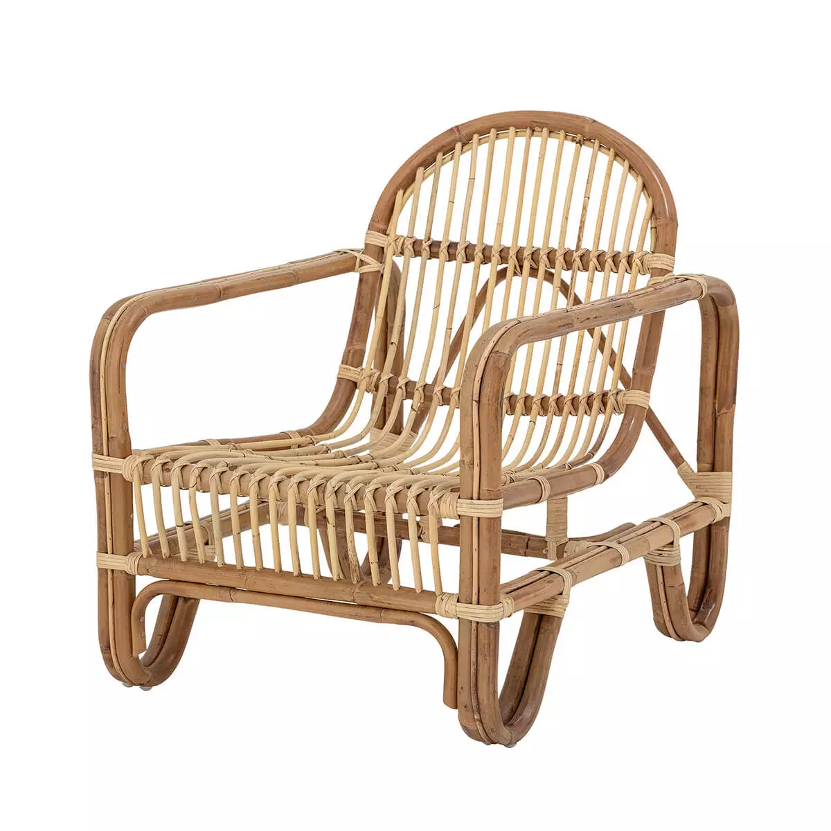 Loungesessel Natur Rattan