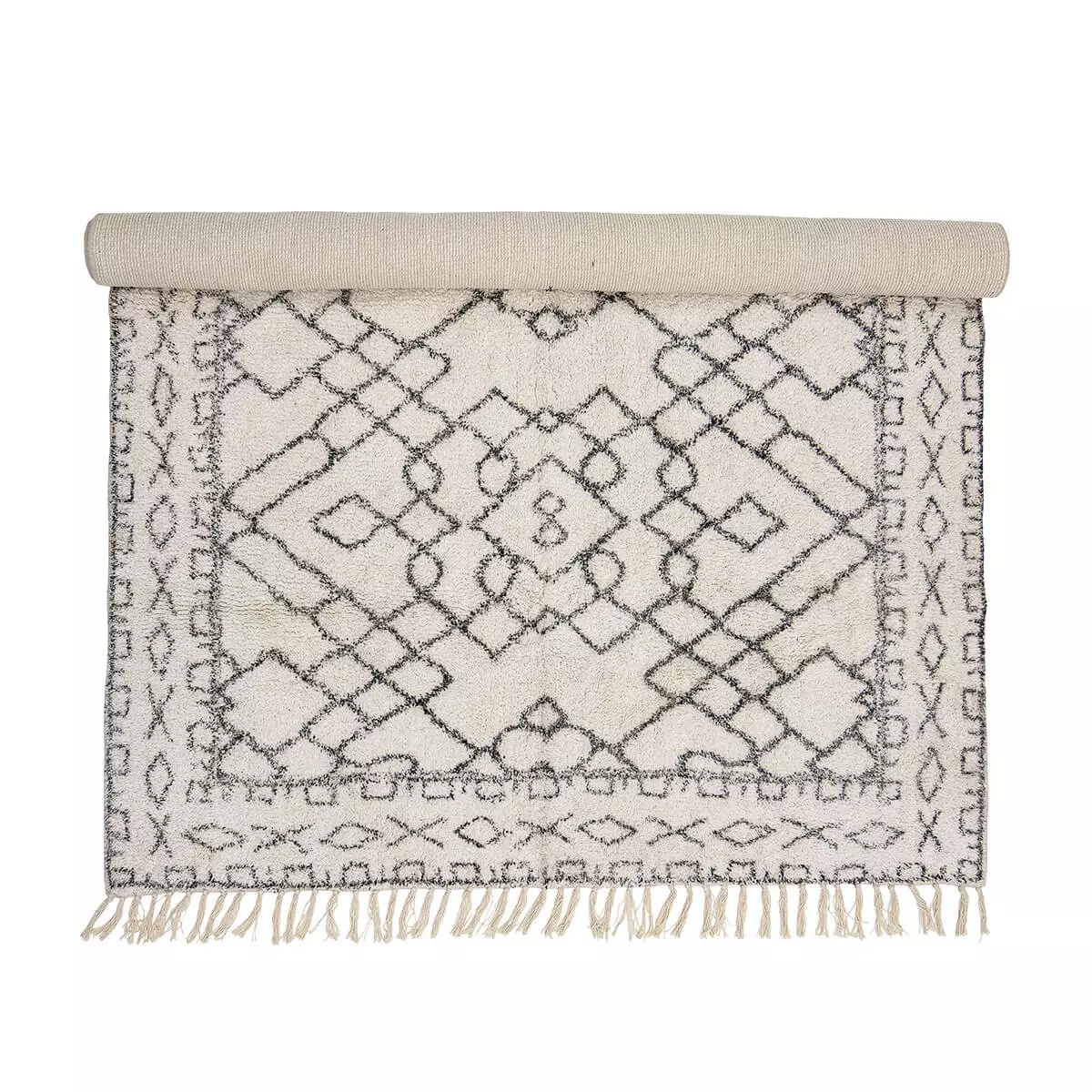 Koberec Bílá bavlna