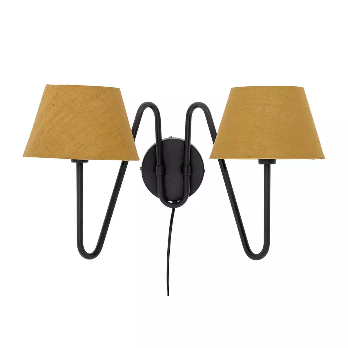 Wall Lamp, Black, Metal
