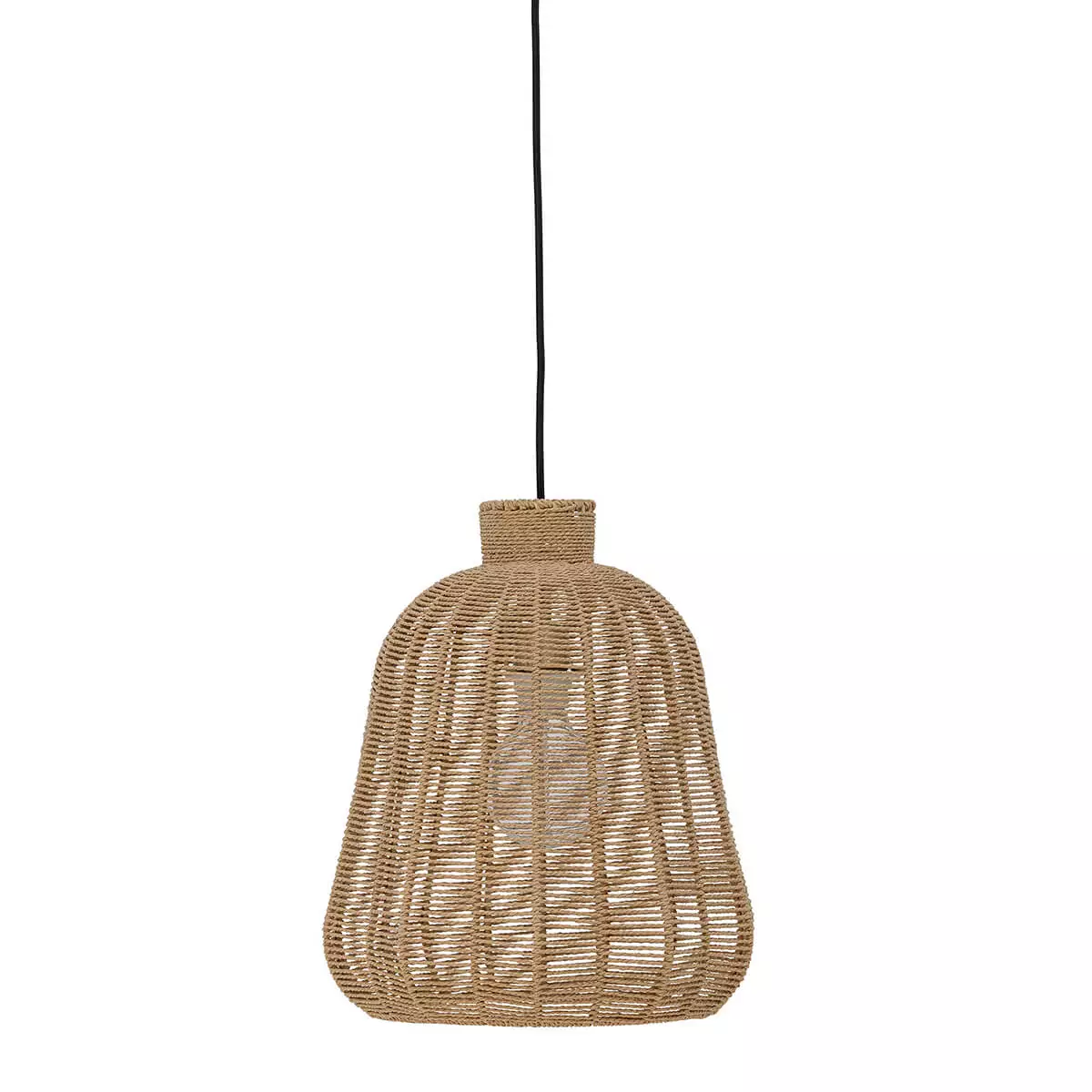 Lampa wisząca, naturalny papier