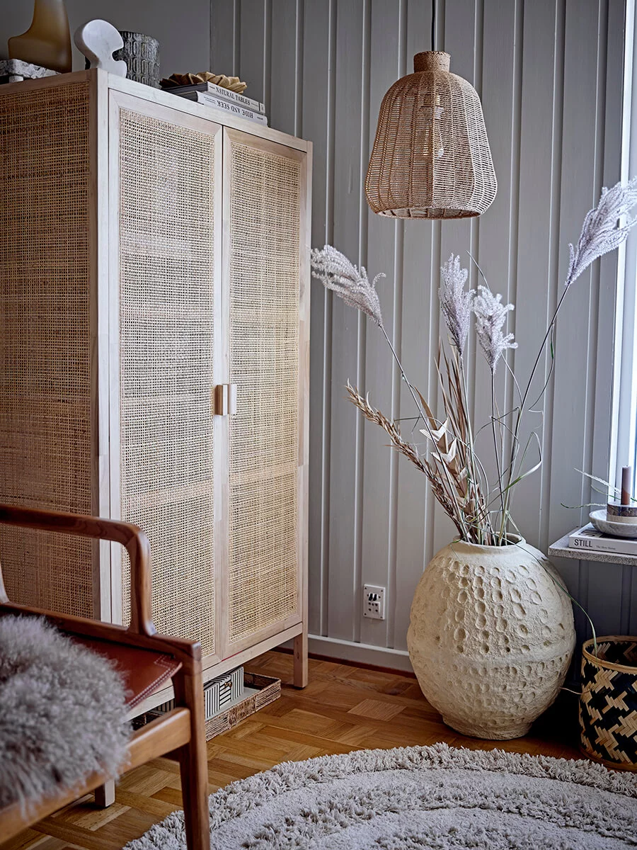 Lampa wisząca, naturalny papier