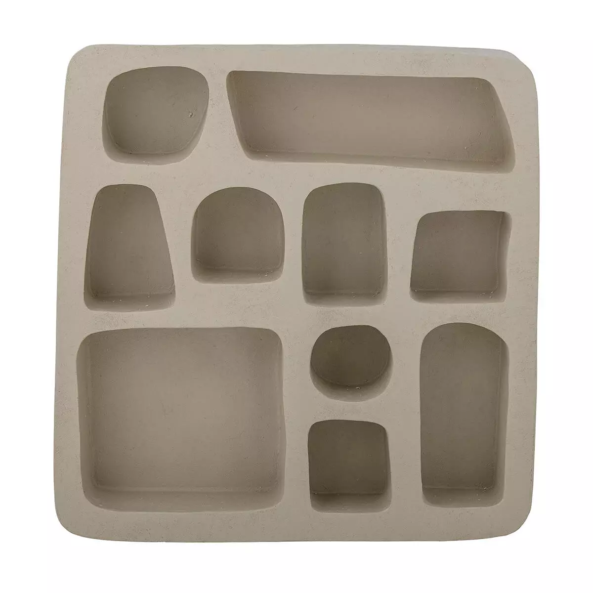Table shelf in natural colour with organic shape