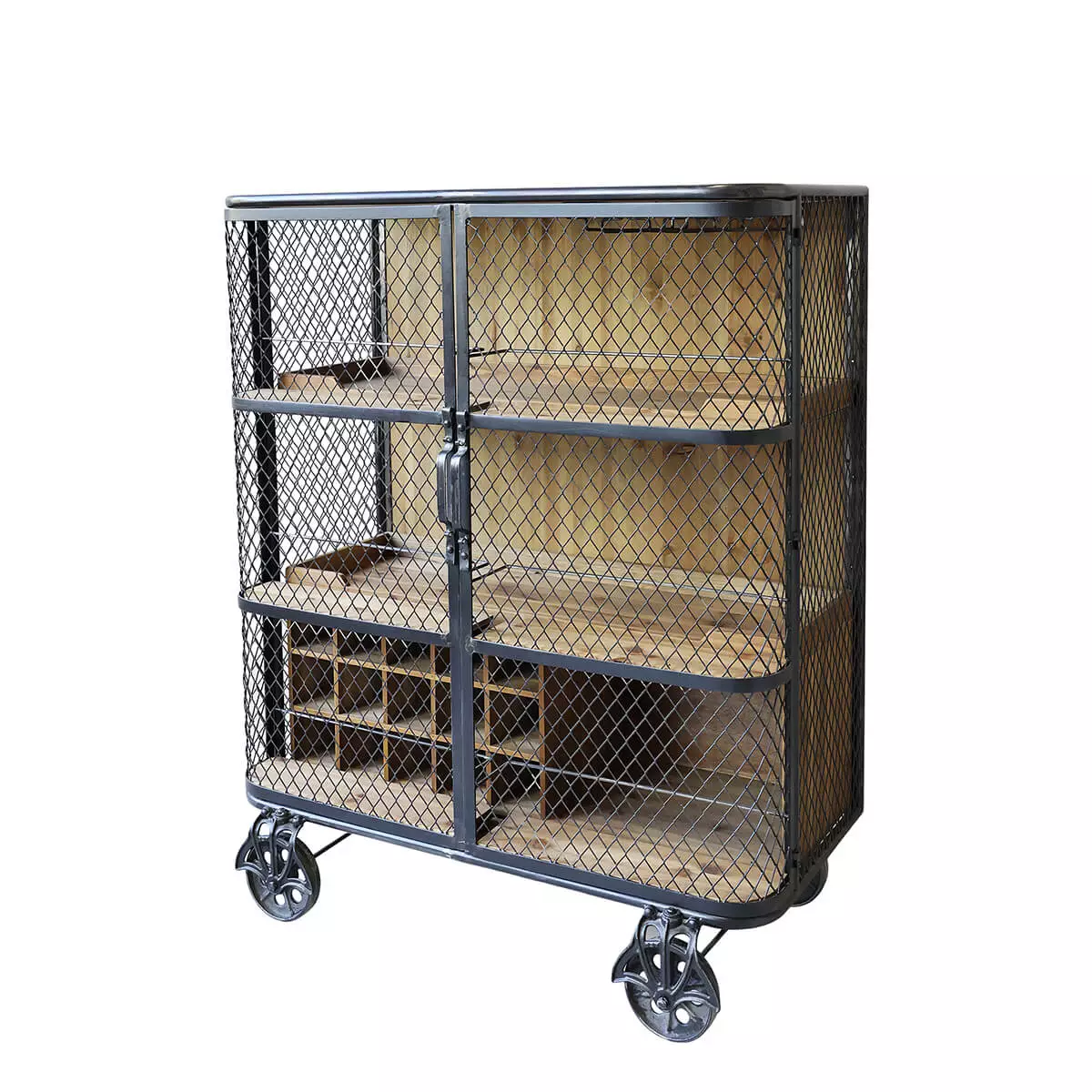 Barschrank auf Rädern Servicewagen