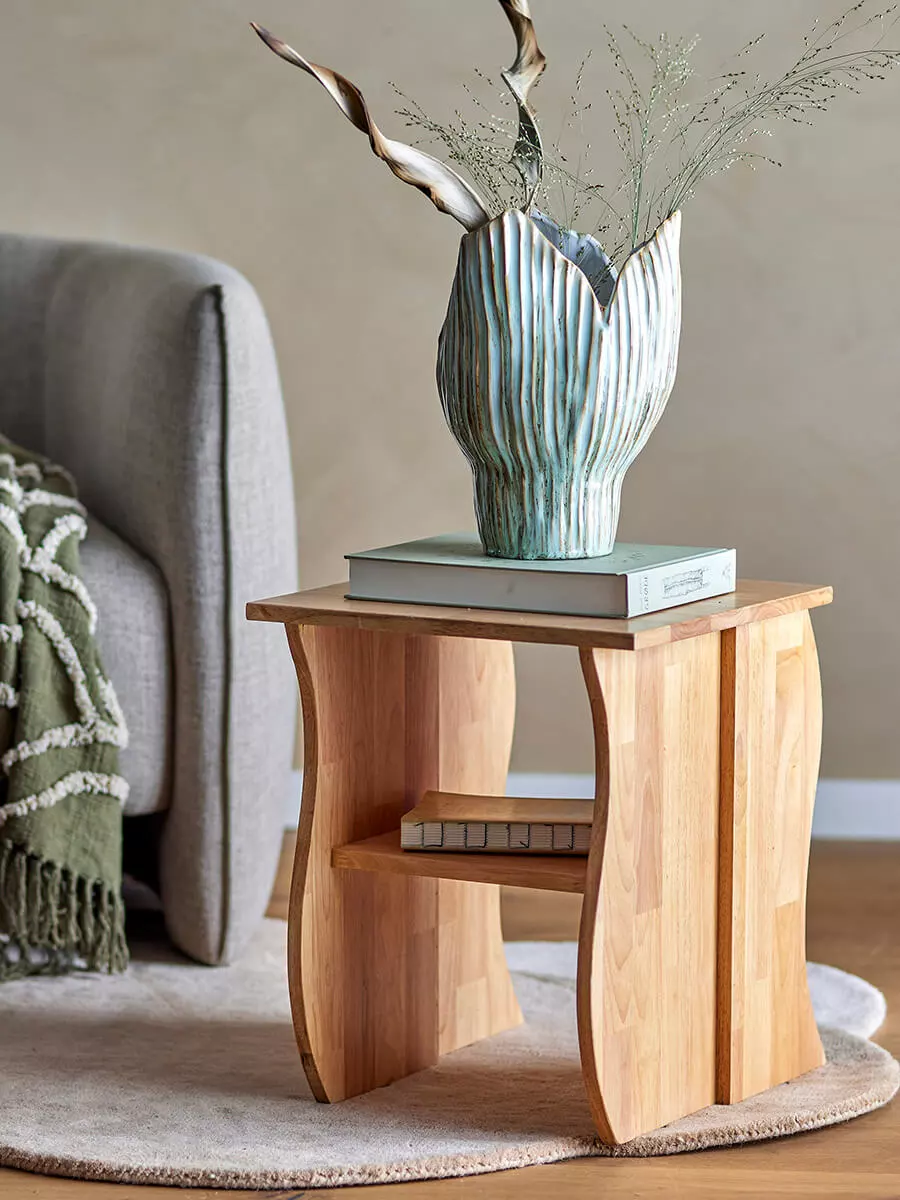 bedside table in nordic style