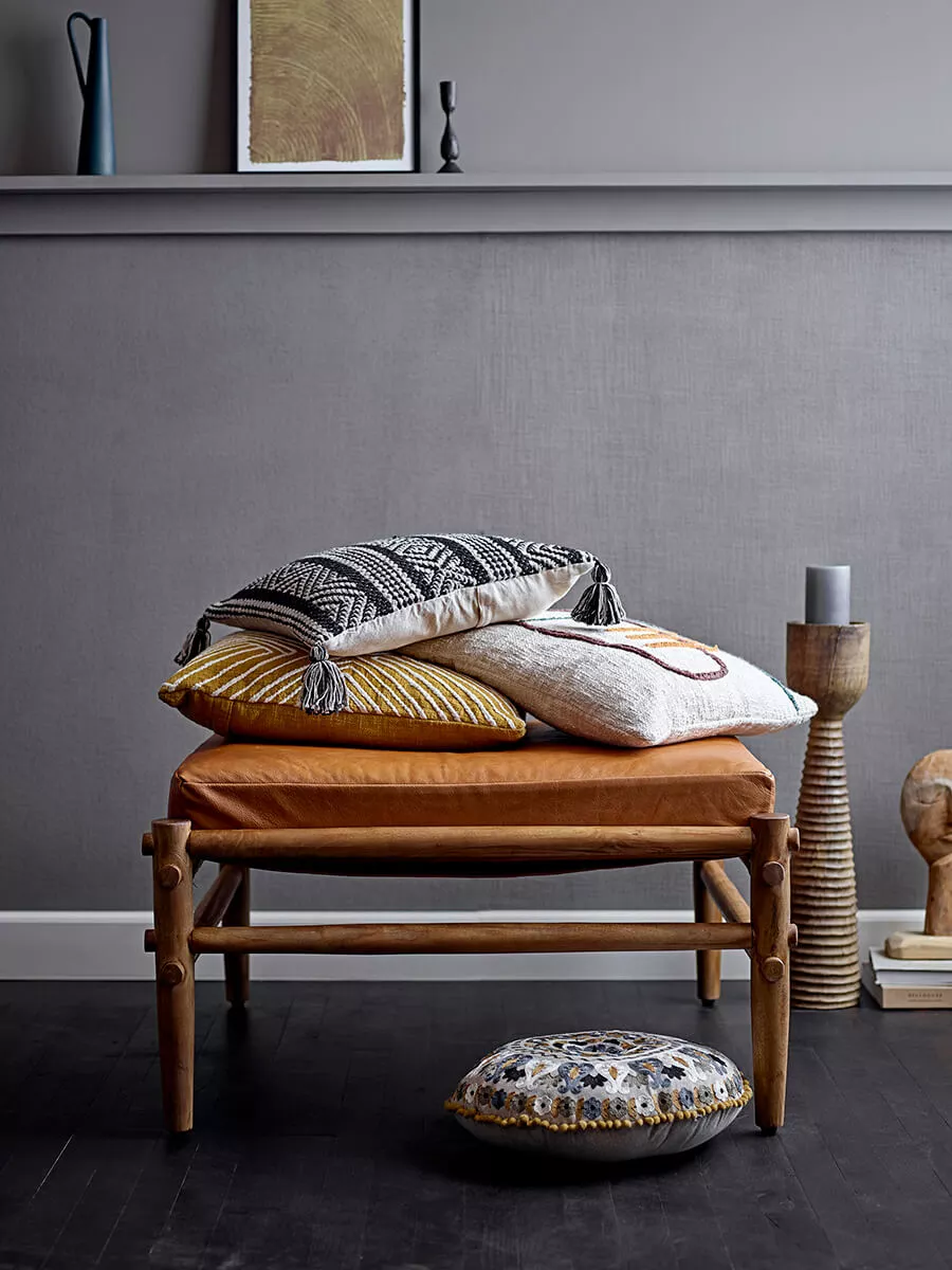 Graphic Cotton Cushion - Image 2