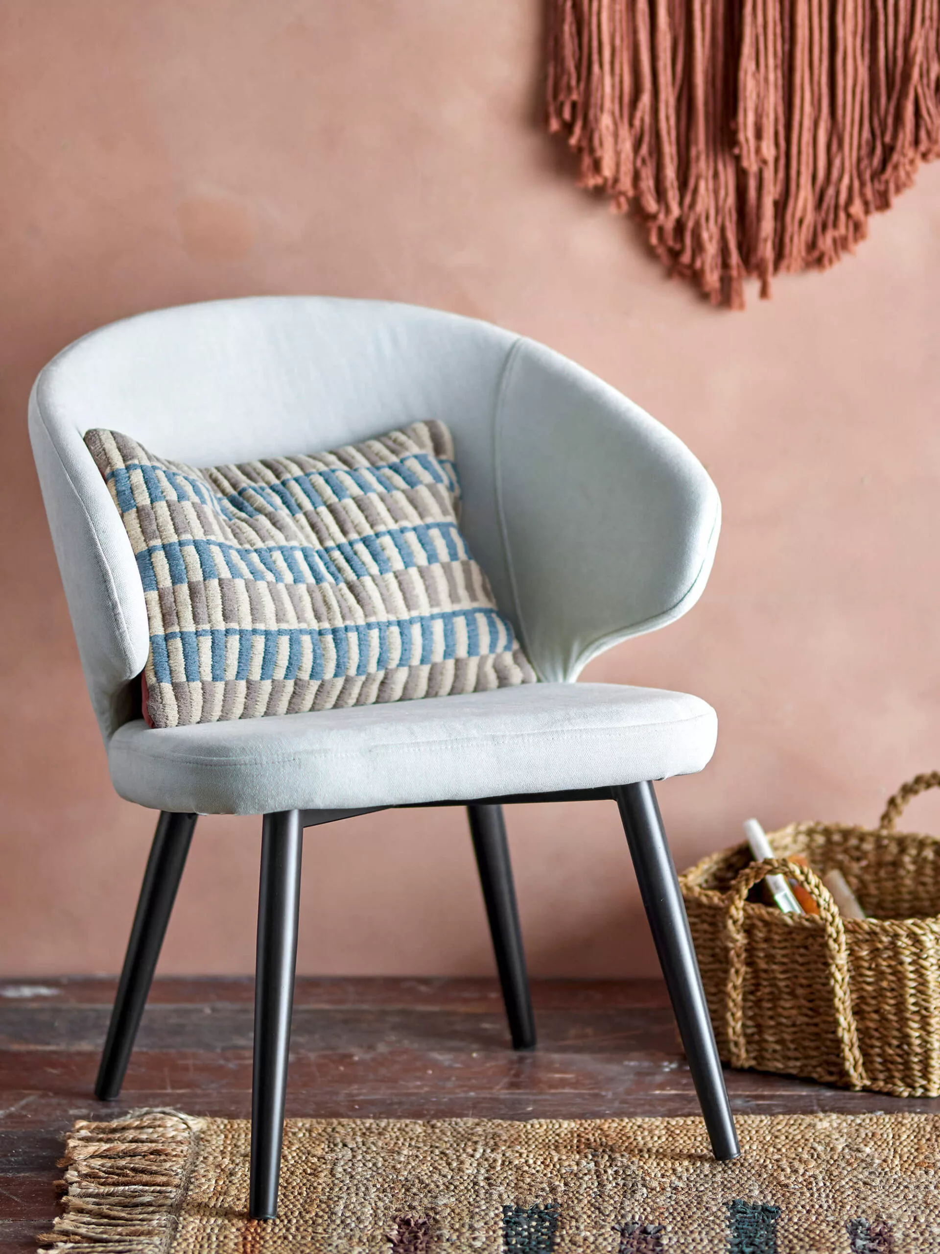Grey lounge chair - Bloomingville