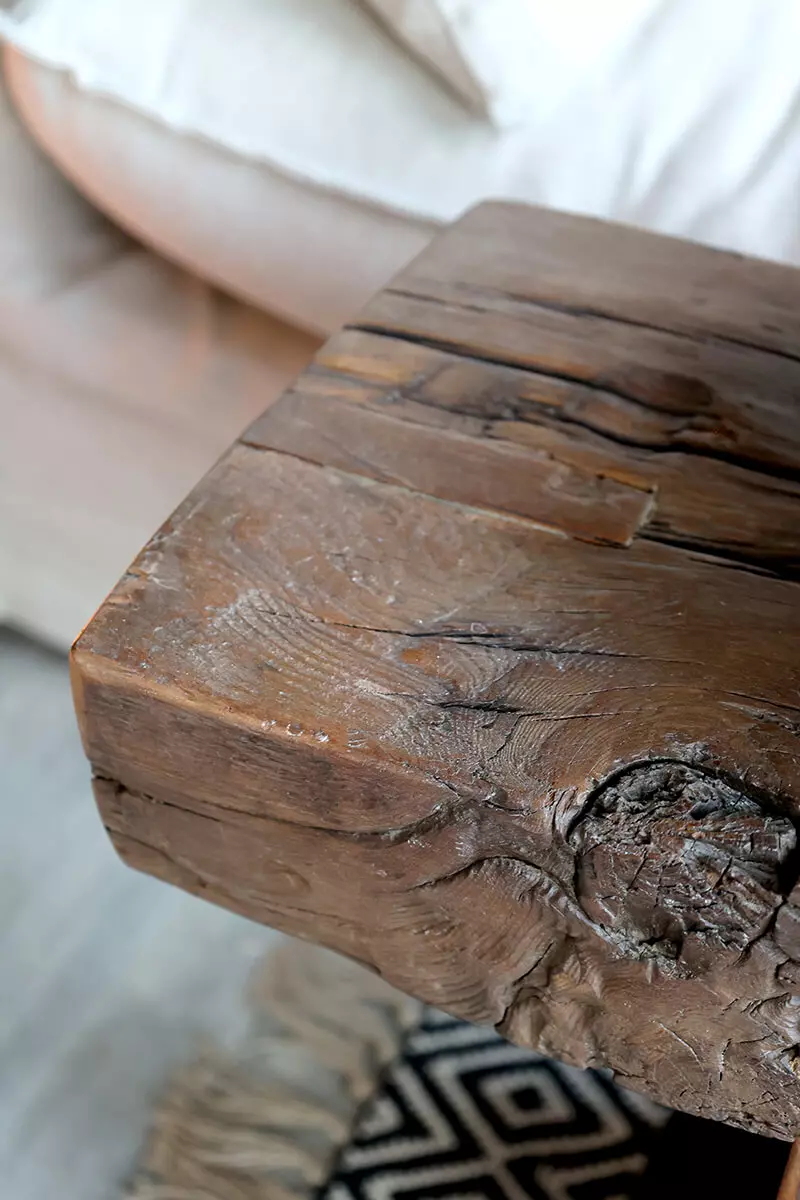 Bench in reclaimed wood - obrazek 5