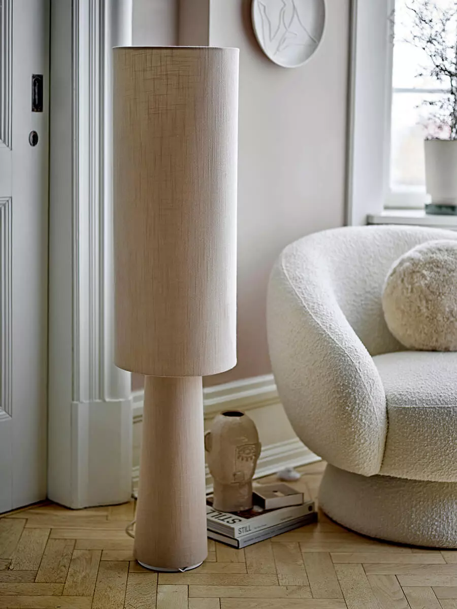 Floor Lamp in Linen - Obrázek 2