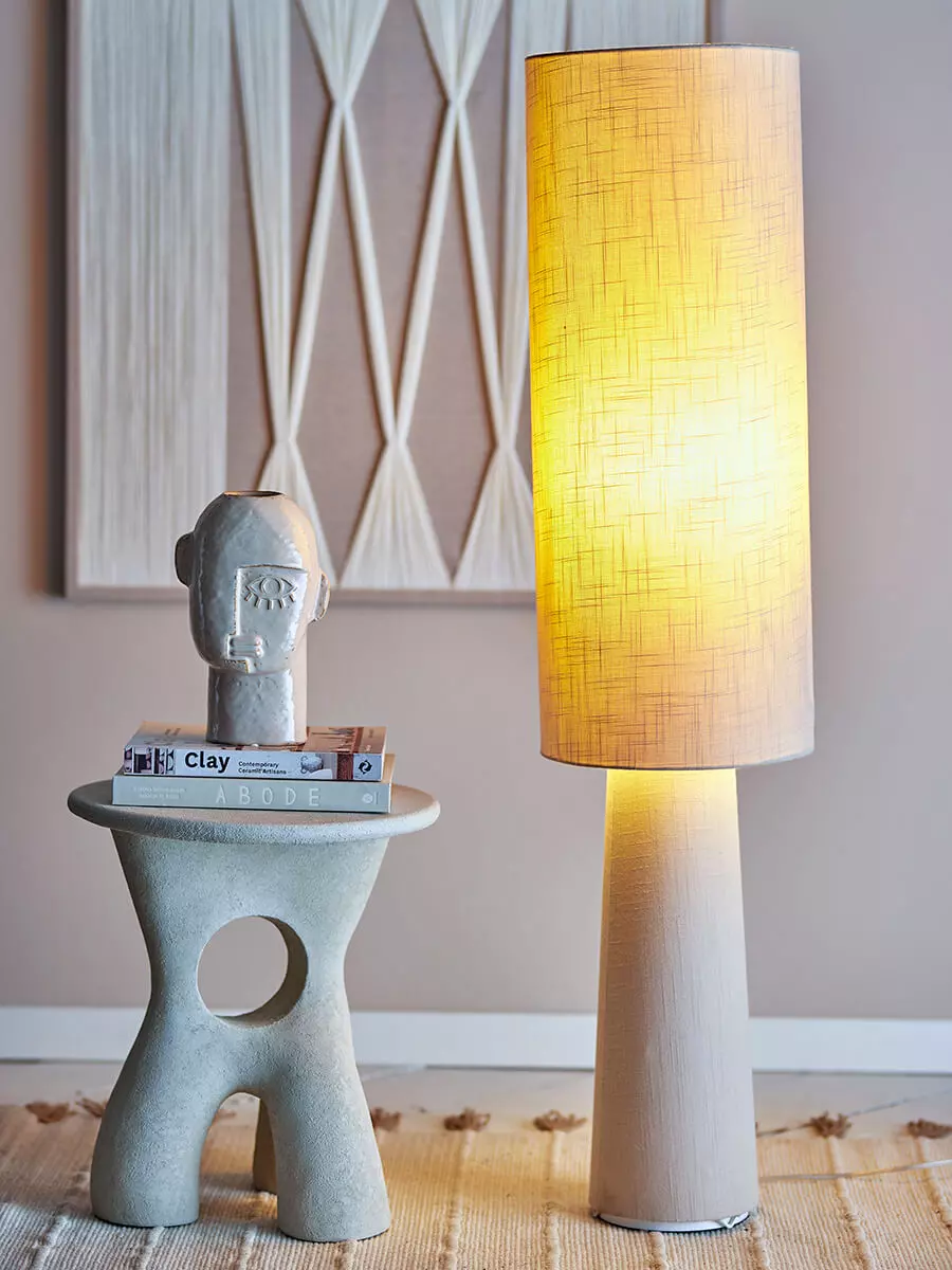 Floor Lamp in Linen - Obrázek 4