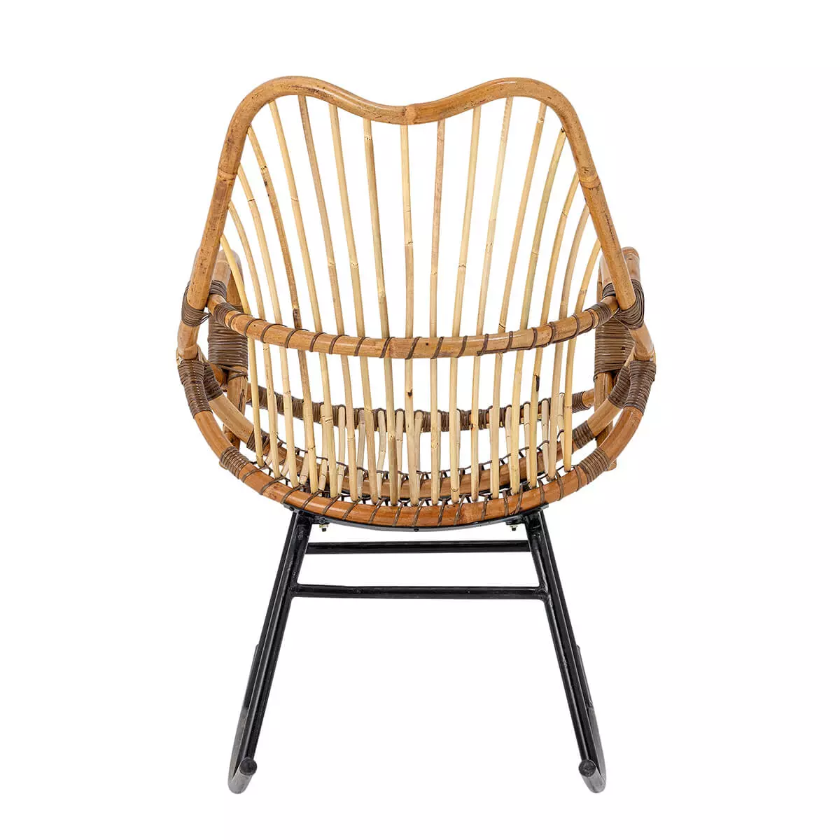 Reine Rattan Rocking chair - Bild 6